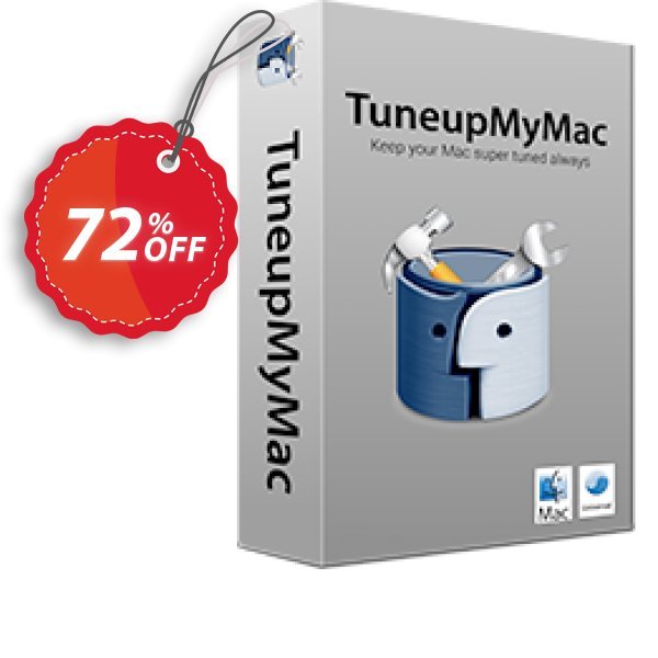 TuneupMyMAC Coupon, discount 72% OFF TuneupMyMac, verified. Promotion: Fearsome offer code of TuneupMyMac, tested & approved