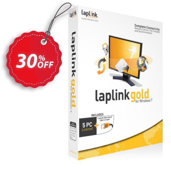 Laplink GOLD Coupon, discount 30% OFF Laplink GOLD, verified. Promotion: Excellent promo code of Laplink GOLD, tested & approved
