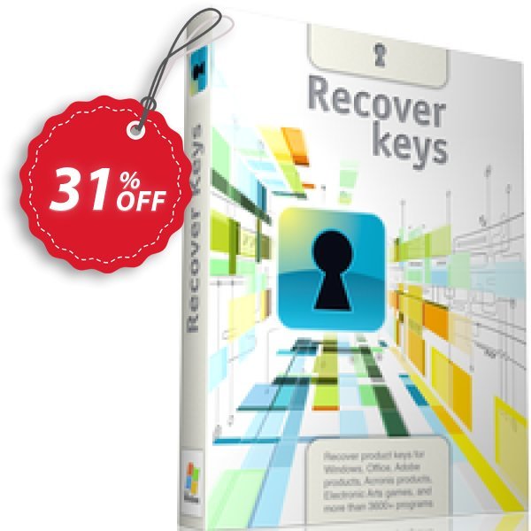 Recover Keys Coupon, discount 30% OFF Recover Keys, verified. Promotion: Marvelous discounts code of Recover Keys, tested & approved