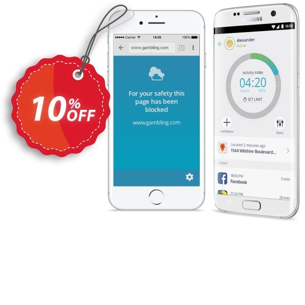 Qustodio Parental Control App, MEDIUM PLAN Coupon, discount 10% OFF Qustodio Parental Control App (MEDIUM PLAN), verified. Promotion: Wondrous promotions code of Qustodio Parental Control App (MEDIUM PLAN), tested & approved