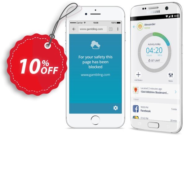 Qustodio Parental Control App, LARGE PLAN Coupon, discount 10% OFF Qustodio Parental Control App (LARGE PLAN), verified. Promotion: Wondrous promotions code of Qustodio Parental Control App (LARGE PLAN), tested & approved