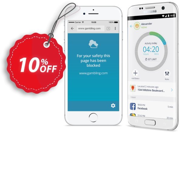 Qustodio Parental Control App, LARGE PLAN  Coupon, discount 10% OFF Qustodio Parental Control App (LARGE PLAN), verified. Promotion: Wondrous promotions code of Qustodio Parental Control App (LARGE PLAN), tested & approved