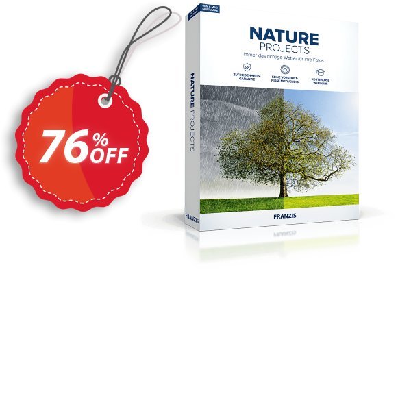 NATURE projects Coupon, discount 75% OFF NATURE projects, verified. Promotion: Awful sales code of NATURE projects, tested & approved