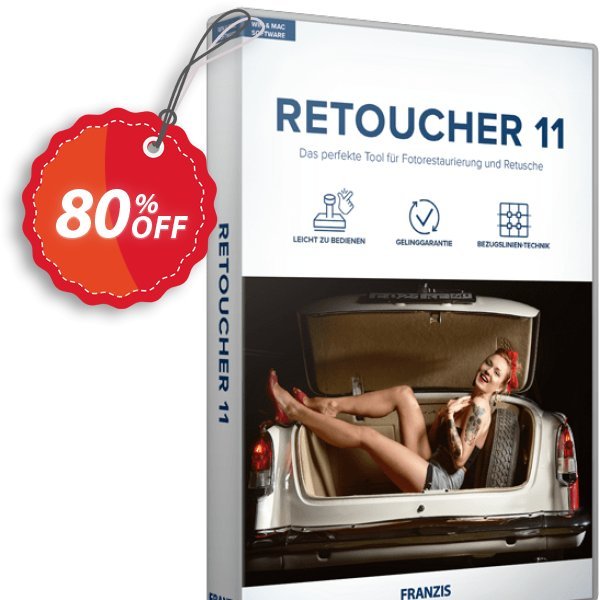 Retoucher 11 Coupon, discount . Promotion: 