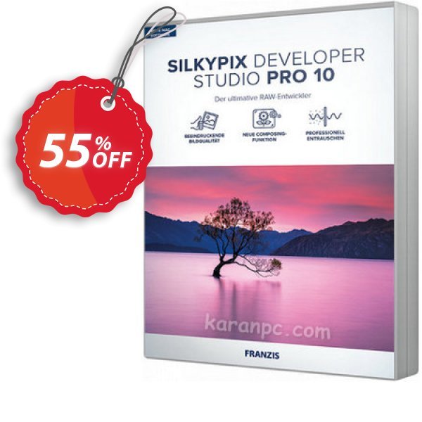 SILKYPIX Developer Studio 10 Pro Coupon, discount 80% OFF SILKYPIX Developer Studio 10 Pro, verified. Promotion: Awful sales code of SILKYPIX Developer Studio 10 Pro, tested & approved