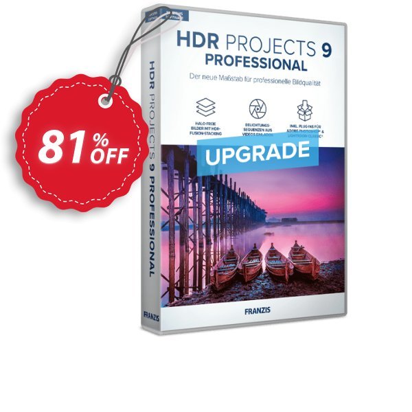 HDR projects 9 Upgrade Coupon, discount 80% OFF HDR projects 9 Upgrade, verified. Promotion: Awful sales code of HDR projects 9 Upgrade, tested & approved