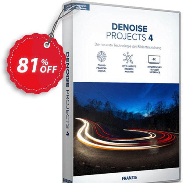 DENOISE projects 4 Coupon, discount 80% OFF DENOISE projects 4, verified. Promotion: Awful sales code of DENOISE projects 4, tested & approved