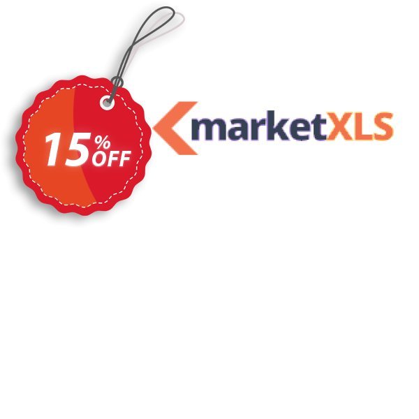 MarketXLS Pro Plus Annual Billing Coupon, discount 15% OFF MarketXLS Pro Plus Annual Billing, verified. Promotion: Super discount code of MarketXLS Pro Plus Annual Billing, tested & approved
