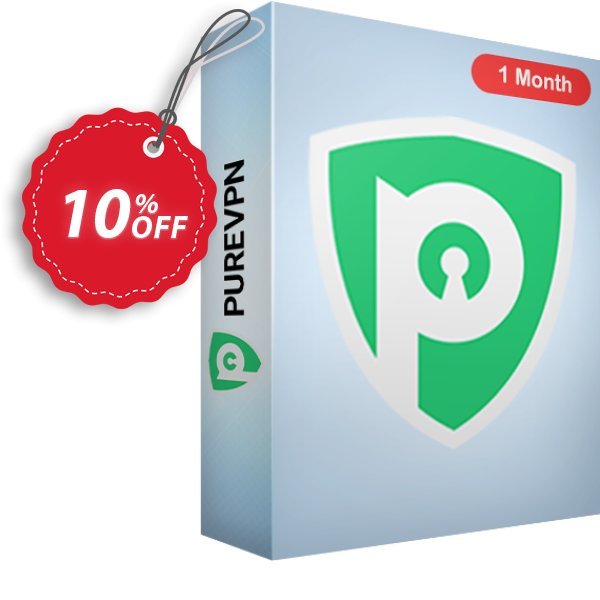 PureVPN Monthly Plan Coupon, discount 10% OFF PureVPN 1 Month Plan, verified. Promotion: Big discounts code of PureVPN 1 Month Plan, tested & approved