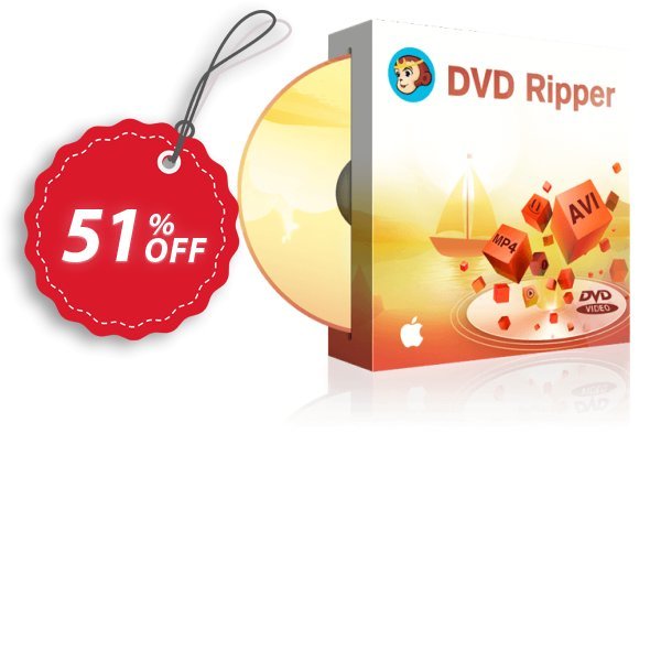DVDFab DVD Ripper for MAC, Monthly Plan Coupon, discount Buy StreamFab All-in-One, Get RecordFab Free. Promotion: Special sales code of DVDFab DVD Ripper for Mac (1 month License), tested & approved