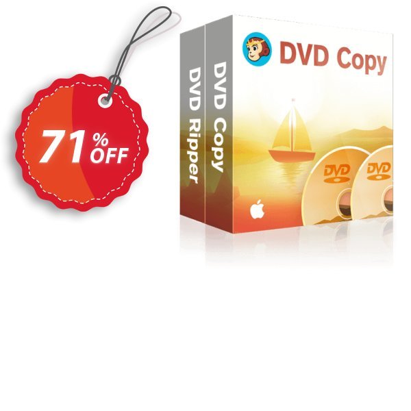 DVDFab DVD Copy + DVD Ripper for MAC, Yearly  Coupon, discount 35% OFF DVDFab DVD Copy + DVD Ripper for MAC (1 Year), verified. Promotion: Special sales code of DVDFab DVD Copy + DVD Ripper for MAC (1 Year), tested & approved