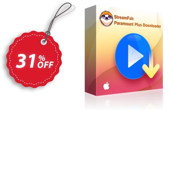 StreamFab Paramount Plus Downloader for MAC Lifetime Coupon, discount 31% OFF StreamFab FANZA Downloader for MAC, verified. Promotion: Special sales code of StreamFab FANZA Downloader for MAC, tested & approved