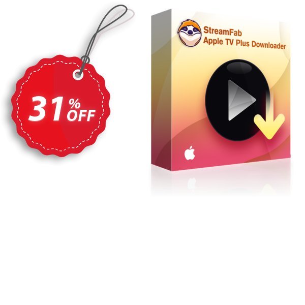 StreamFab Apple TV Plus Downloader for MAC Lifetime Coupon, discount 31% OFF StreamFab Apple TV Plus Downloader for MAC Lifetime, verified. Promotion: Special sales code of StreamFab Apple TV Plus Downloader for MAC Lifetime, tested & approved