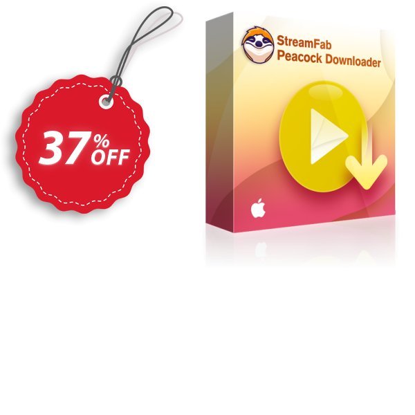 StreamFab Peacock Downloader for MAC, Yearly  Coupon, discount 31% OFF StreamFab FANZA Downloader for MAC, verified. Promotion: Special sales code of StreamFab FANZA Downloader for MAC, tested & approved