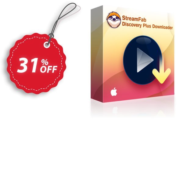 StreamFab Discovery Plus Downloader for MAC Coupon, discount 31% OFF StreamFab Discovery Plus Downloader for MAC, verified. Promotion: Special sales code of StreamFab Discovery Plus Downloader for MAC, tested & approved