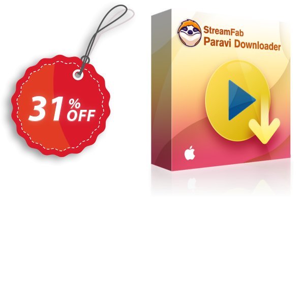 StreamFab Paravi PRO for MAC Lifetime Coupon, discount 31% OFF StreamFab Paravi PRO for MAC Lifetime, verified. Promotion: Special sales code of StreamFab Paravi PRO for MAC Lifetime, tested & approved