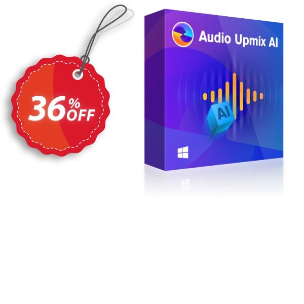 UniFab Audio Upmix AI 1-Year Plan Coupon, discount 35% OFF UniFab Standard, verified. Promotion: Special sales code of UniFab Standard, tested & approved