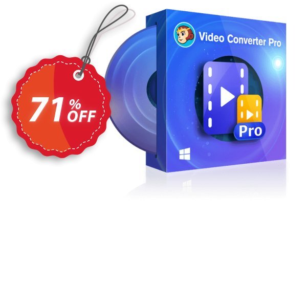 DVDFab Video Converter PRO, Yearly Plan  Coupon, discount 71% OFF DVDFab Video Converter PRO (1 year License), verified. Promotion: Special sales code of DVDFab Video Converter PRO (1 year License), tested & approved