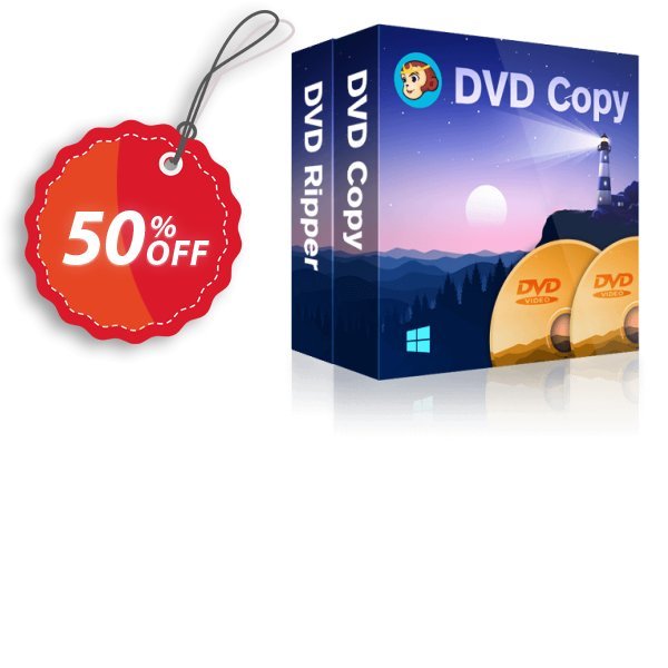 DVDFab DVD Copy + DVD Ripper Coupon, discount 50% OFF DVDFab DVD Copy + DVD Ripper, verified. Promotion: Special sales code of DVDFab DVD Copy + DVD Ripper, tested & approved