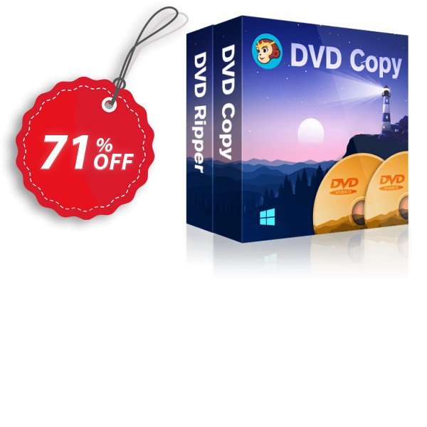 DVDFab DVD Copy + DVD Ripper, Yearly  Coupon, discount 50% OFF DVDFab DVD Copy + DVD Ripper (1 Year), verified. Promotion: Special sales code of DVDFab DVD Copy + DVD Ripper (1 Year), tested & approved