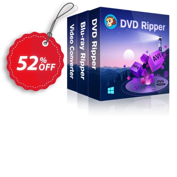 DVDFab DVD Ripper + Blu-ray Ripper + Video Converter Coupon, discount 52% OFF DVDFab DVD Ripper + Blu-ray Ripper + Video Converter, verified. Promotion: Special sales code of DVDFab DVD Ripper + Blu-ray Ripper + Video Converter, tested & approved