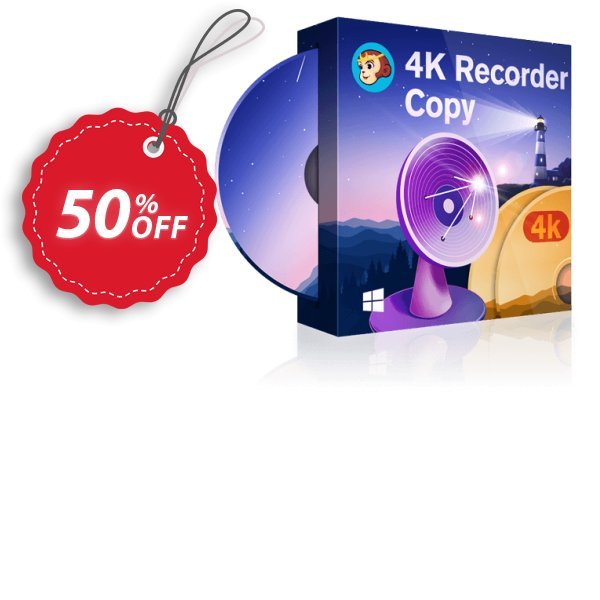DVDFab 4K Recorder Copy Coupon, discount 50% OFF DVDFab 4K Recorder Copy, verified. Promotion: Special sales code of DVDFab 4K Recorder Copy, tested & approved