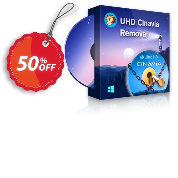DVDFab UHD Cinavia Removal Coupon, discount 50% OFF DVDFab UHD Cinavia Removal, verified. Promotion: Special sales code of DVDFab UHD Cinavia Removal, tested & approved