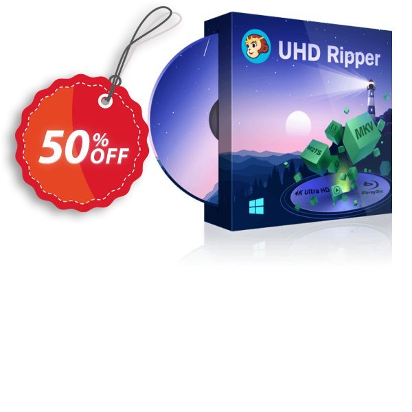 DVDFab UHD Ripper Coupon, discount 50% OFF DVDFab UHD Ripper, verified. Promotion: Special sales code of DVDFab UHD Ripper, tested & approved