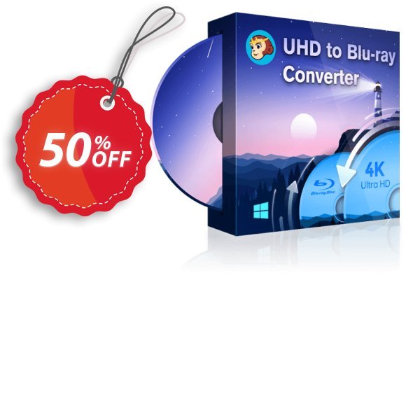 DVDFab UHD to Blu-ray Converter Coupon, discount 50% OFF DVDFab UHD to Blu-ray Converter, verified. Promotion: Special sales code of DVDFab UHD to Blu-ray Converter, tested & approved