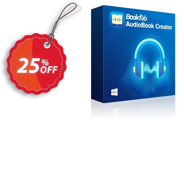 BookFab AudioBook Creator Make4fun promotion codes
