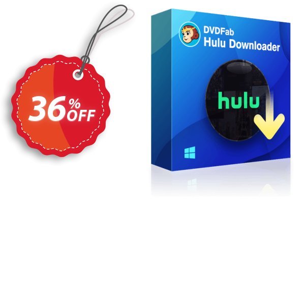 StreamFab Hulu Downloader, Yearly Plan  Coupon, discount 50% OFF DVDFab Hulu Downloader, verified. Promotion: Special sales code of DVDFab Hulu Downloader, tested & approved