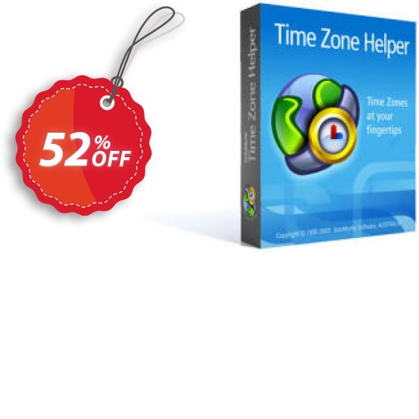 Time Zone Helper , +1 Yr Maintenance  Coupon, discount Coupon code Time Zone Helper  (+1 Yr Maintenance). Promotion: Time Zone Helper  (+1 Yr Maintenance) offer from DataMystic
