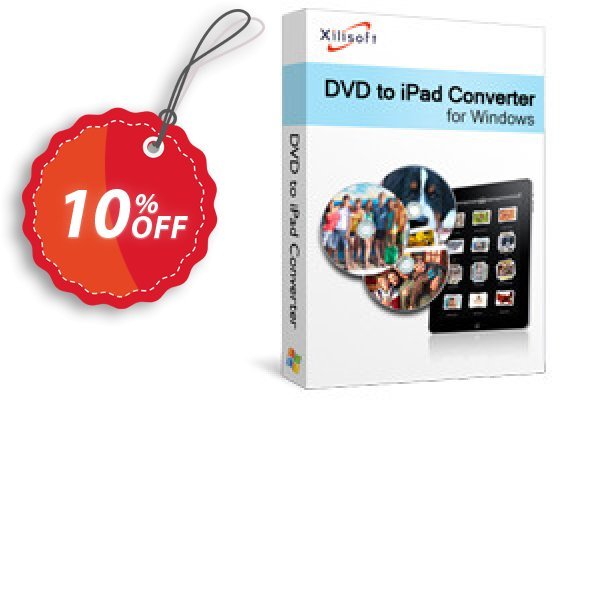 Xilisoft DVD to iPad Converter Coupon, discount Xilisoft DVD to iPad Converter stunning offer code 2025. Promotion: Discount for Xilisoft coupon code
