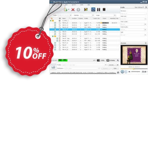 Xilisoft DVD to Apple TV Converter Coupon, discount Xilisoft DVD to Apple TV Converter wonderful sales code 2025. Promotion: Discount for Xilisoft coupon code