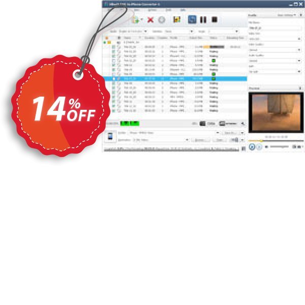 Xilisoft DVD to iPhone Converter Coupon, discount Xilisoft DVD to iPhone Converter staggering discount code 2024. Promotion: Discount for Xilisoft coupon code