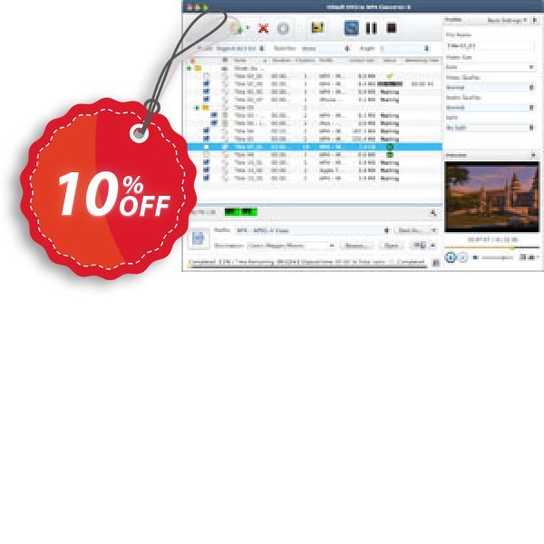 Xilisoft DVD to MP4 Converter for MAC Coupon, discount Xilisoft DVD to MP4 Converter for Mac wondrous discounts code 2024. Promotion: Discount for Xilisoft coupon code