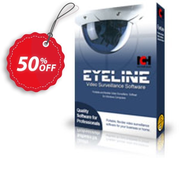 Eyeline Video Surveillance Software, Home User  Coupon, discount NCH coupon discount 11540. Promotion: Save around 30% off the normal price