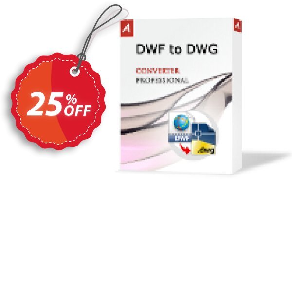 AutoDWG DWF to DWG Converter Pro Coupon, discount 25% AutoDWG (12005). Promotion: 10% Discount from AutoDWG (12005)