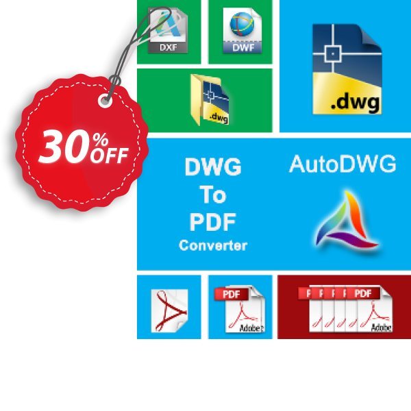 AutoDWG DWG to PDF Converter Coupon, discount 25% AutoDWG (12005). Promotion: 
