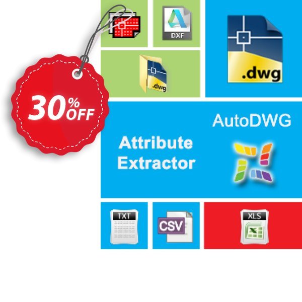 AutoDWG Attribute Extractor Coupon, discount 25% AutoDWG (12005). Promotion: 10% Discount from AutoDWG (12005)