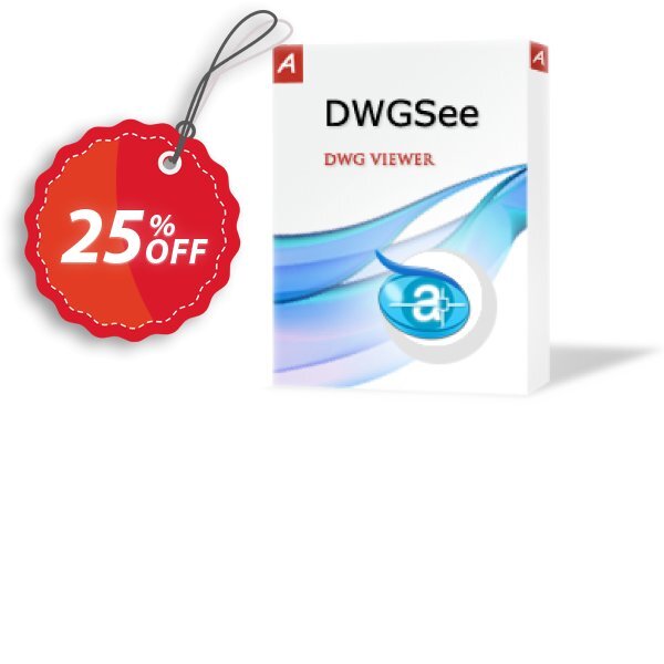 DWGSee DWGViewer Coupon, discount 25% AutoDWG (12005). Promotion: 10% Discount from AutoDWG (12005)