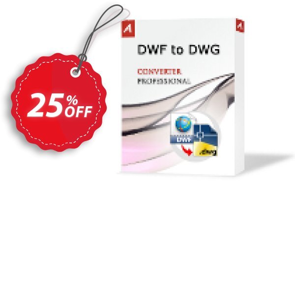 AutoDWG DWF to DWG Converter Coupon, discount 25% AutoDWG (12005). Promotion: 10% Discount from AutoDWG (12005)