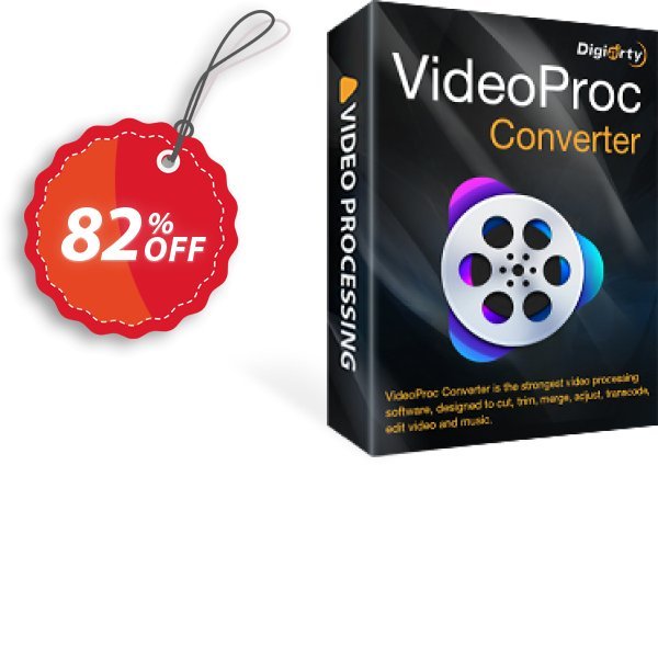 VideoProc Converter Lifetime Coupon, discount Back to School Offer. Promotion: hottest promo code of VideoProc (Lifetime License for 1 PC) 2024