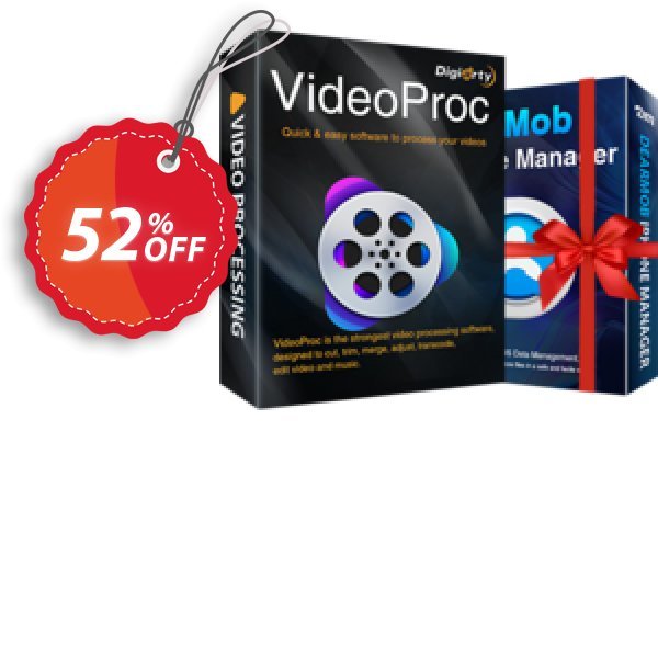 VideoProc Converter, Family Plan for 2-5 PCs  Coupon, discount 52% OFF VideoProc (Family License), verified. Promotion: Exclusive promo code of VideoProc (Family License), tested & approved