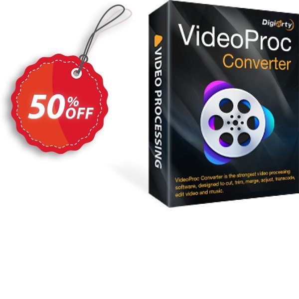 VideoProc Converter for MAC Yearly Plan Coupon, discount 50% OFF VideoProc for Mac, verified. Promotion: Exclusive promo code of VideoProc for Mac, tested & approved