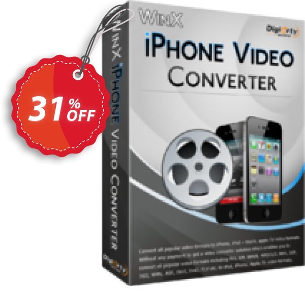 WinX iPhone Video Converter Coupon, discount WinX iPhone Video Converter fearsome deals code 2024. Promotion: fearsome deals code of WinX iPhone Video Converter 2024