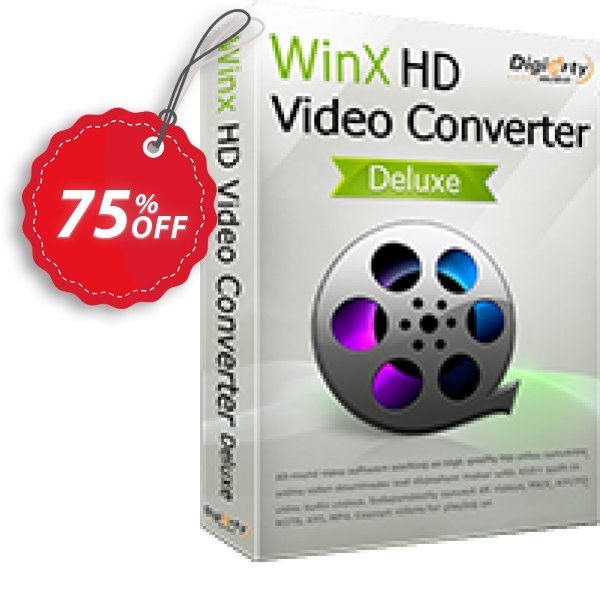 WinX HD Video Converter Deluxe Coupon, discount 75% OFF WinX HD Video Converter Deluxe, verified. Promotion: Exclusive promo code of WinX HD Video Converter Deluxe, tested & approved