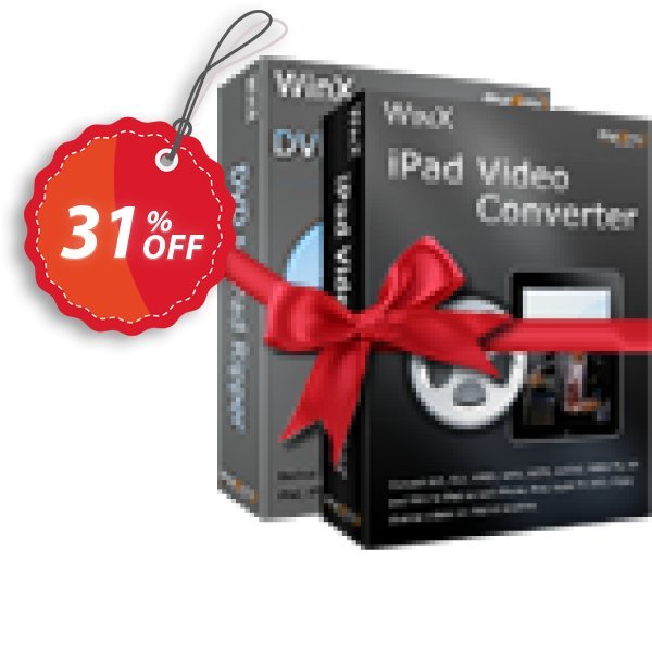 WinX iPad Converter Pack Coupon, discount WinX iPad Converter Pack staggering sales code 2025. Promotion: staggering sales code of WinX iPad Converter Pack 2024