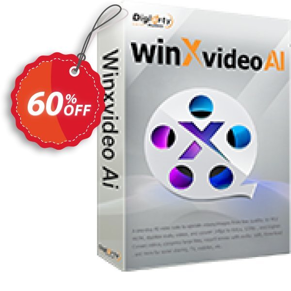 WinXvideo AI Family Plan Coupon, discount 60% OFF WinXvideo AI Family License, verified. Promotion: Exclusive promo code of WinXvideo AI Family License, tested & approved