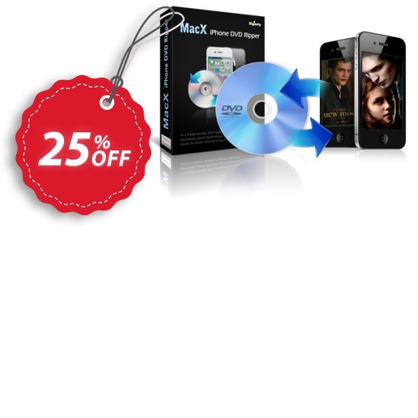 MACX iPhone DVD Ripper Coupon, discount MacX iPhone DVD Ripper stirring offer code 2024. Promotion: stirring offer code of MacX iPhone DVD Ripper 2024
